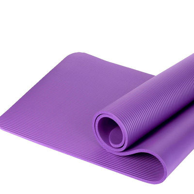Thảm tập Yoga NBR 180X50cm, Thảm tập dày đầy màu sắc có túi