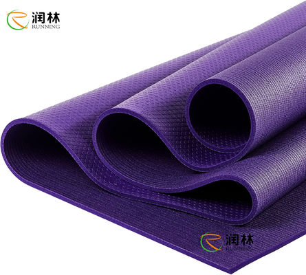 Tập GYM Thảm tập Yoga PVC một lớp Có thể gập lại Thân thiện với môi trường Nhiều màu sắc