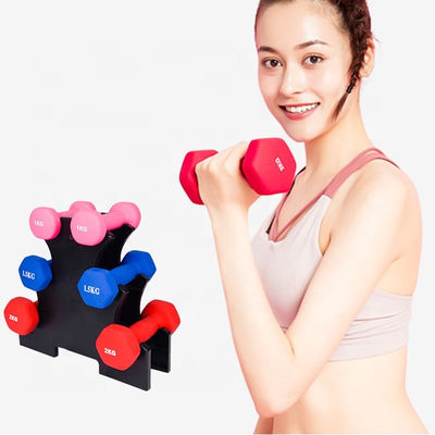Bộ tạ tay dành cho nữ có thể điều chỉnh 1-5 Kg Vinly Dumbbell Set For Fitness