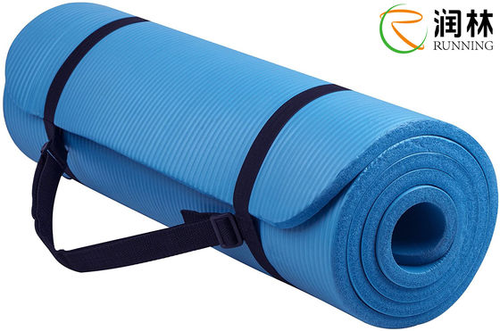 Thảm tập Yoga chống rách mật độ cao 1/2 inch với dây đeo