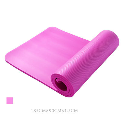 Bốn mảnh Phù hợp với Thể dục dụng cụ Dày Thảm tập Yoga Không độc hại Màu hồng 10mm