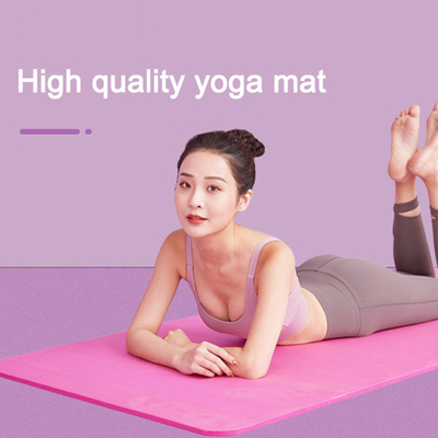 Phòng tập thể dục Pilates Yoga NBR Thảm tập thể dục dày chống trượt Logo tùy chỉnh bền