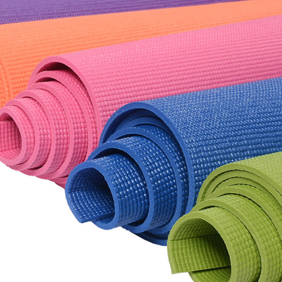 Vật liệu tập thể dục sạch sẽ riêng tư Pvc Yoga Mat thân thiện với môi trường 5mm 6mm