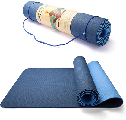 Bài tập TPE Thảm tập Yoga thân thiện với môi trường không trượt với dây đeo