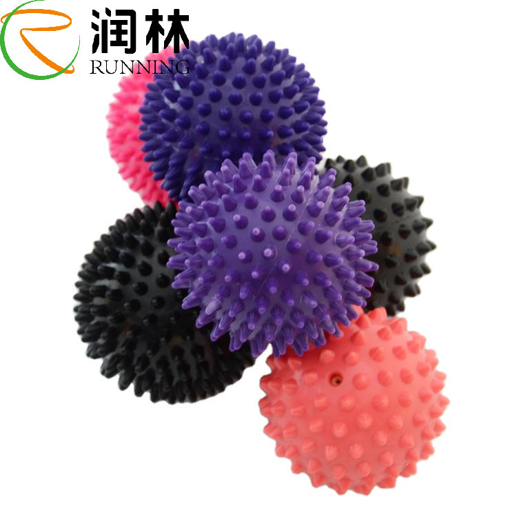 PVC Rolling Yoga Ballky ​​Massage Ball cho bàn tay bàn chân bàn chân đào tạo cảm giác